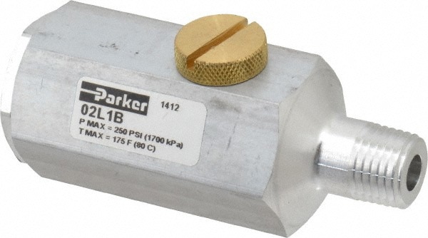 Inline Lubricator: BSP & NPT Ends, 250 p